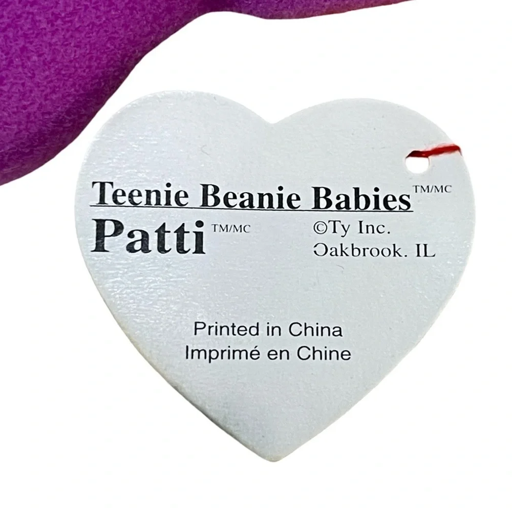 Ty Teenie Beanie Babies Named Patti the Platypus! Rare